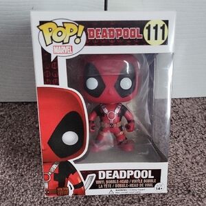 Funko Marvel Deadpool Red and Black Figure
